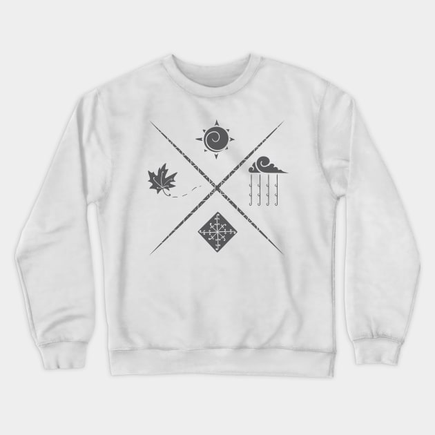 weather Crewneck Sweatshirt by flasix